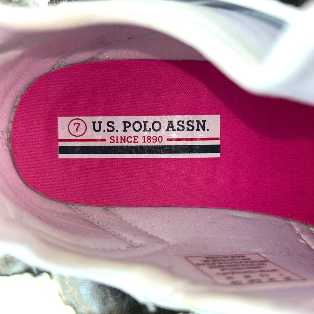 U.S. Polo Assn. White Sneakers women 8 - Picture 4 of 11